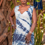 Short sleeveless dress