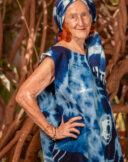 Ensemble  Sleeveless tunic top & Long pants with elastic waist - Image 4