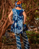 Ensemble  Sleeveless tunic top & Long pants with elastic waist - Image 3