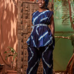 Ensemble Sleeveless top & Long pants with elastic waist