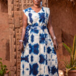 Long sleeveless dress