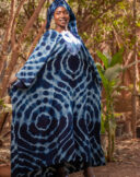 Ankle-length kaftan gown with long sleeves - Image 2